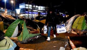 Le dernier campement de migrants du nord-est de Paris évacué ce matin