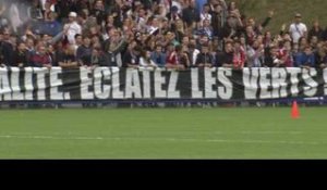 OL - ASSE : les supporters lyonnais au centre d'entraînement avant le derby