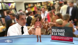 Sarkozy : 500 personnes à Nice pour la dédicace de son livre "Passions"