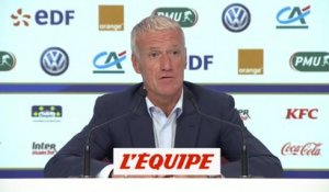 Deschamps «Appeler Laporte me semblait logique» - Foot - Bleus