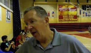 Jacky Bichard coach Martigues Sport Basket