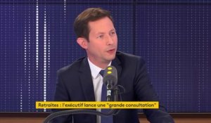 Réforme des retraites : "On aura besoin de travailler plus longtemps", estime François-Xavier Bellamy