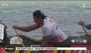 La team OPT de V6 de Va’a remporte la 5 édition de la Air Tahiti