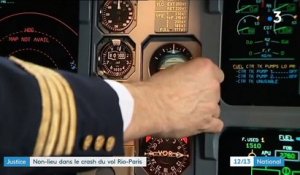 Justice : non-lieu dans l'affaire du crash du vol Rio-Paris