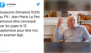 Soupçons d’emplois fictifs au Parlement européen : Jean-Marie Le Pen convoqué pour être mis en examen