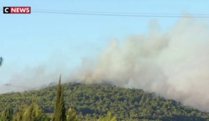 Incendies : le sud de la France touché