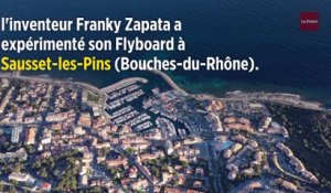 Nuisances sonores, pollution... La face cachée du Flyboard de Franky Zapata