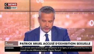 Accusé d'exhibition sexuelle en Corse par une jeune femme, Patrick Bruel a été entendu par la justice et nie les faits: "Je n’ai pas eu la moindre intention, ni le moindre geste déplacé envers cette femme"
