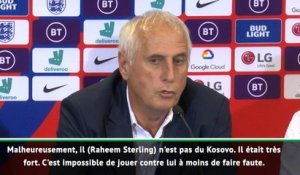 Kosovo - Challandes : "Sterling est l'un des meilleurs joueurs du monde"