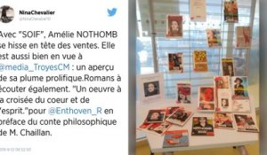 Rentrée littéraire. Amélie Nothomb confirme son statut de star avec son livre « Soif » en tête des ventes
