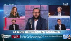 Peau de saucisse, taxe d'habitation et Nicolas Sarkozy... Relevez le quiz du Président Magnien ! - 13/09