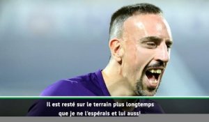 3e j. - Montella : "Ribéry est en bonne forme"
