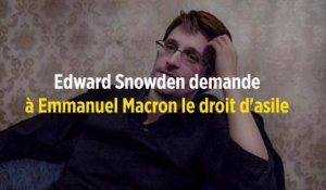 Edward Snowden demande à Emmanuel Macron le droit d'asile