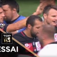 TOP 14 - Essai Toby ARNOLD 3 (LOU) - Lyon - Brive - J4 - Saison 2019/2020