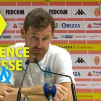 Conférence de presse AS Monaco - Olympique de Marseille (3-4) : Leonardo JARDIM (ASM) - André VILLAS BOAS (OM) / 2019-20