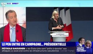 ÉDITO - En campagne pour les municipales, "Marine Le Pen s'inscrit aussi dans la perspective de 2022"