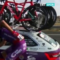 Tour d'Espagne : Jesus Ezquerra a fait sa demande en mariage lors de la 21e étape