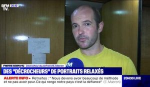 Les "décrocheurs" de portraits de Macron relaxés
