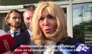 Brigitte Macron fait la rentrée de son école pour jeunes adultes