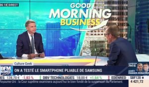 On a testé le smartphone pliable de Samsung - Culture Geek, par Anthony Morel - 17/09