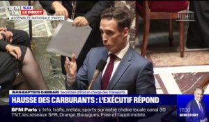 Jean-Baptiste Djebbari sur la hausse des prix du carburant: "Le gouvernement est vigilant, il appelle les pétroliers à la modération"