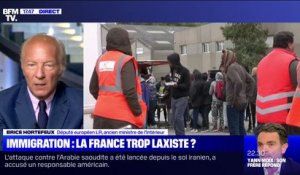 Brice Hortefeux (LR): "Si on ne fait rien, le bilan du quinquennat, ça sera 2 millions supplémentaires" de migrants