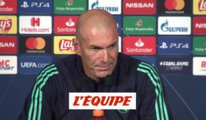 Zidane «Paris est une grande équipe» - Foot - C1 - Real