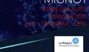 L'essai de Xavier Mignot face à Oyonnax en 2015