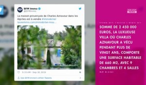 Charles Aznavour : la demeure où le chanteur est décédé est en vente