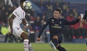 PSG-Real Madrid : James Rodriguez analyse la lourde défaite