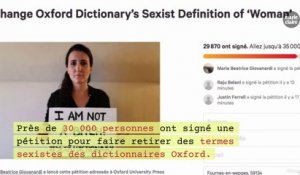 Une pétition pour ôter des termes sexistes des dictionnaires Oxford
