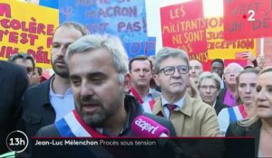 Perquisition à LFI : Jean-Luc Mélenchon et cinq coprévenus face aux juges