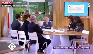 C à vous : Nathalie Saint-Cricq répond à Jean-Luc Mélenchon après ses accusations contre France 2 (vidéo)