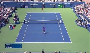Tennis Joli point de Dimitrov (US OPEN)