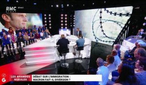 Macron fait-il diversion avec le débat sur l'immigration ? - 23/09