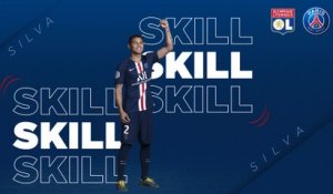 Olympique Lyonnais - Paris Saint-Germain : Le geste technique de Thiago Silva