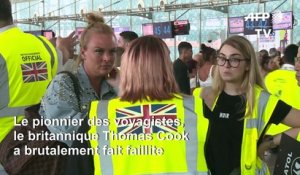 Thomas Cook fait faillite, 20.000 employés dans l'incertitude et 600.000 vacanciers à rapatrier