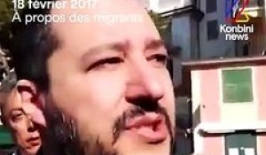 Pour Marine Le Pen, Matteo Salvini n'est "absolument pas raciste"