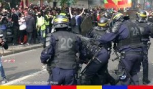 1er mai : un CRS secouru par des street médics