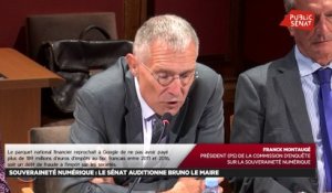 L'Etat face aux géants du numérique : l'audition du bruno le maire au sénat - Les matins du Sénat (23/09/2019)