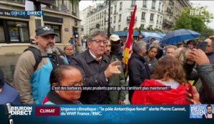 Président Magnien ! : Les policiers, "des barbares" dit Jean-Luc Mélenchon - 25/09