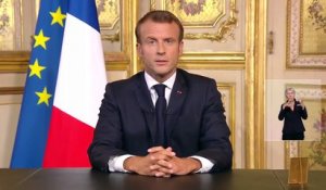 Revoir l'intégralité de l'hommage très émouvant d'Emmanuel Macron ce soir à 20h au Président Jacques Chirac