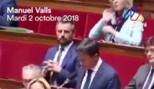 Les derniers mots de Manuel Valls à l'Assemblée Nationale