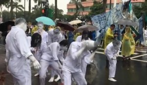 A Taïwan aussi, la population tente d'alerter sur l'urgence climatique