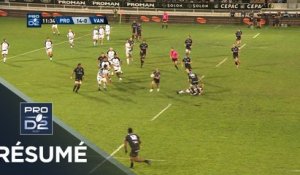 PRO D2 - Résumé Provence Rugby-Vannes: 45-24 - J05 - Saison 2019/2020