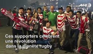 Coupe du monde de rugby : les supporteurs japonais ravis