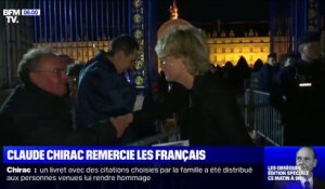 Les images de Claude Chirac remerciant les Français venus se recueillir aux Invalides