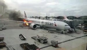 Quand les bagages prennent feu en plein embarquement d'un avion