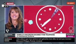 Morandini Live : Isabelle Chalençon évoque ses contrats à répétition à Télématin, mar 1er oct