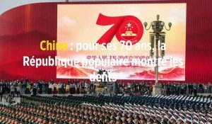 Chine : pour ses 70 ans, la République populaire montre les dents